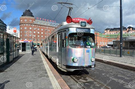 The Helsinki Trams Editorial Image Image Of Green City 60461180