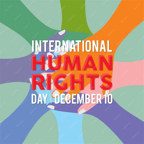 Premium Vector International Human Rights Day Illustration For Global