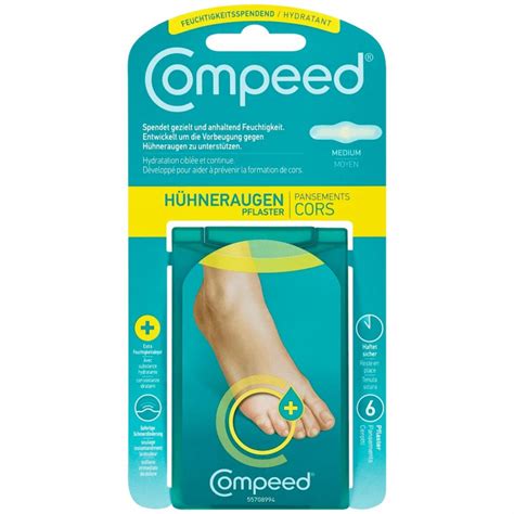 COMPEED Hühneraugen Pflaster 6 St MHD 07 2025 PZN 98014287