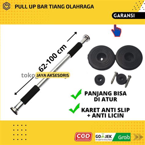 Jual Pull Up Bar Dinding Pintu 60 130 Cm Pul Up Bar Speeds Tembok Alat