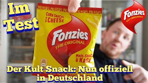 Fonzies The Original Der Mais Snack Mit K Se Im Test Youtube