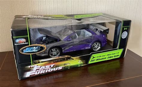 ERTL JOYRIDE FAST And Furious 1 18 Scale 2001 Mitsubishi Eclipse Spyder