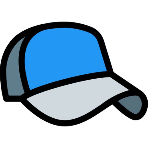 Vector Cartoon Classic Blank Baseball Cap Front View Stock Illustration