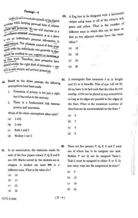 Upsc Csat Question Paper