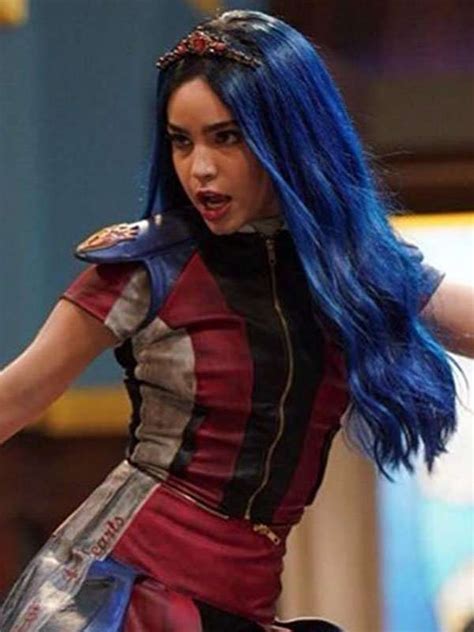 Descendants 3 Sofia Carson Leather Jacket - New American Jackets