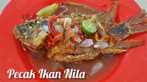 Pecak Ikan Nila Khas Betawi Pedas Dan Mantap Banget Youtube