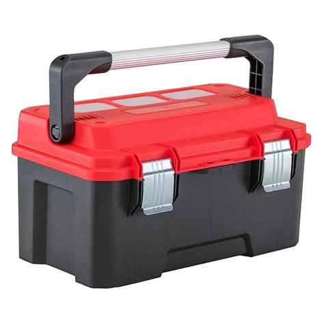 CRAFTSMAN 20-in Red Plastic Lockable Tool Box in the Portable Tool Boxes department at Lowes.com