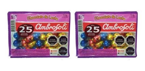 Pack Bandejas Huevos Macizos Chocolate Ambrosoli Pascua Cuotas