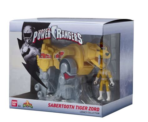 Mighty Morphin Power Rangers Legacy Sabertooth Tiger Zord