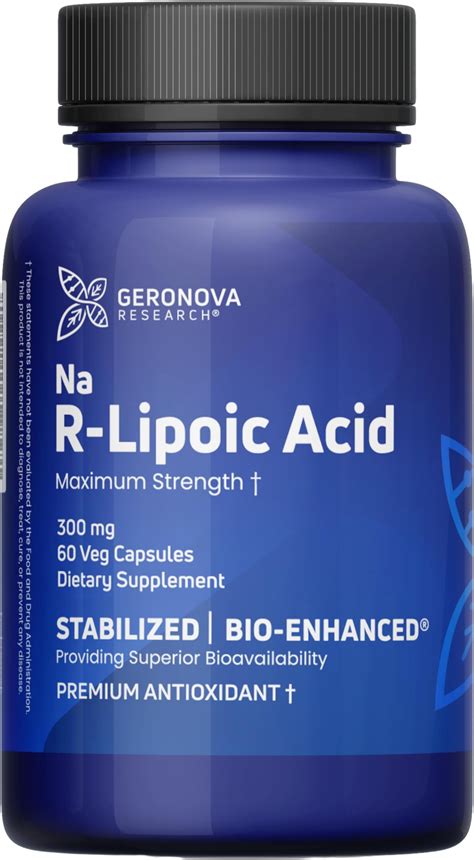 Amazon Bestvite R Lipoic Acid Mg Stabilized With Bio Enhanced