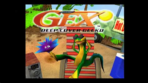 Gex Deep Cover Gecko Ps Xmb Game Launch Title Screen Youtube