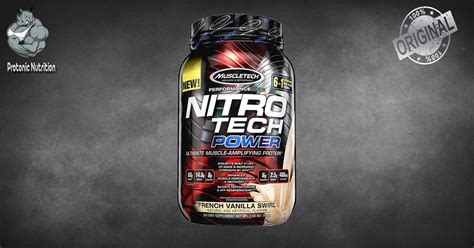 NitroTech Power 2lbs By MuscleTech Protonic Nutrition