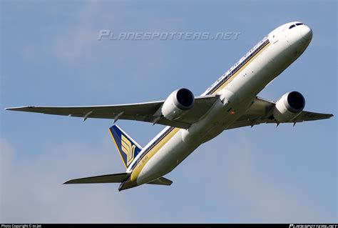 9V SCG Singapore Airlines Boeing 787 10 Dreamliner Photo By Sv Jet ID