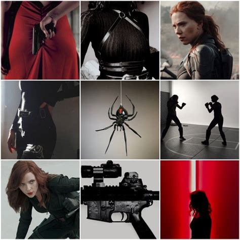 Black Widow Aesthetic Natasha Romanoff Mood Boards Aesthetics Marvel Movies Movie Posters