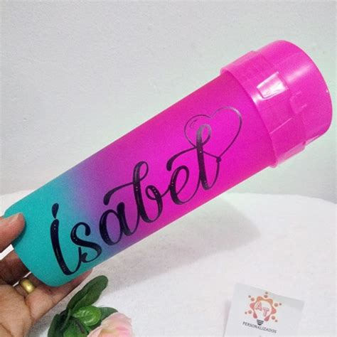 GARRAFA DE ÁGUA PERSONALIZADA 450ml Elo7 Produtos Especiais