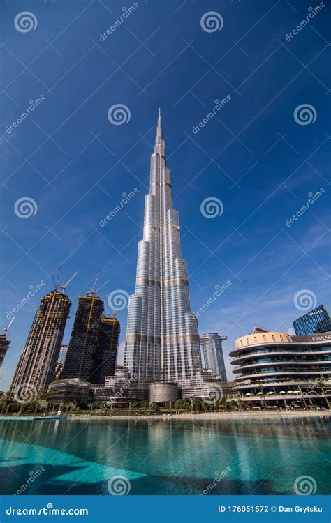 Dubai Uae December 2019 Burj Khalifa In Dubai Uae Burj Khalifa Is