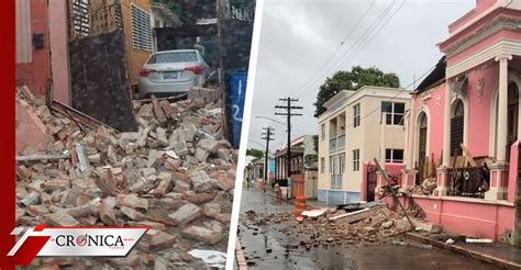 Circulan Imágenes De Los Daños Que Provocó Un Fuerte Sismo En Puerto