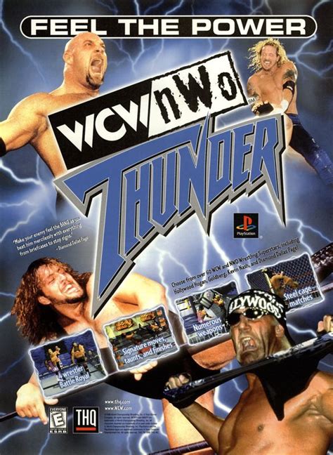 Wcw Nwo Thunder Promotional Art Mobygames