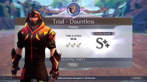 0 56 CHAIN BLADE TEMPEST SOLO DAUNTLESS TRIALS PHAELANX YouTube