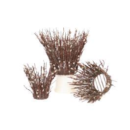 Pussy Willow Baskets Set Of Distinctive Designs