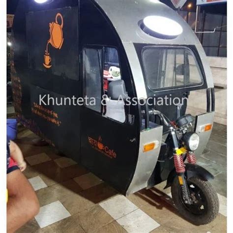 Three Wheeler E Food Cart Electric Momos Cart Manufacturer From Jaipur