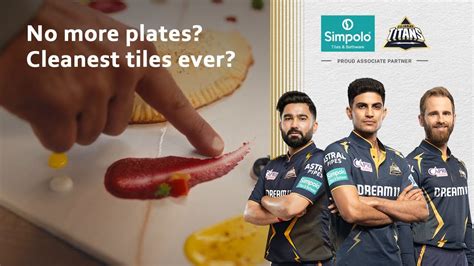 Gujarat Titans Get A Taste Of Simpolo Tiles Anti Bacterial Easy To