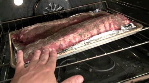 How To Cook Ribs In A Convection Oven Youtube