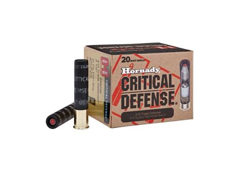 Hornady Critical Defense 410 Gauge 25 20rd Box 86238 Gunbuyer