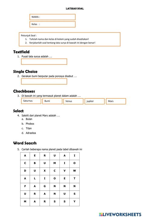 Lkpd Ipa 7764387 Putri Primasari Liveworksheets