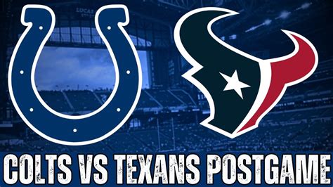 Colts Vs Texans Postgame Reaction NFL Week 18 YouTube