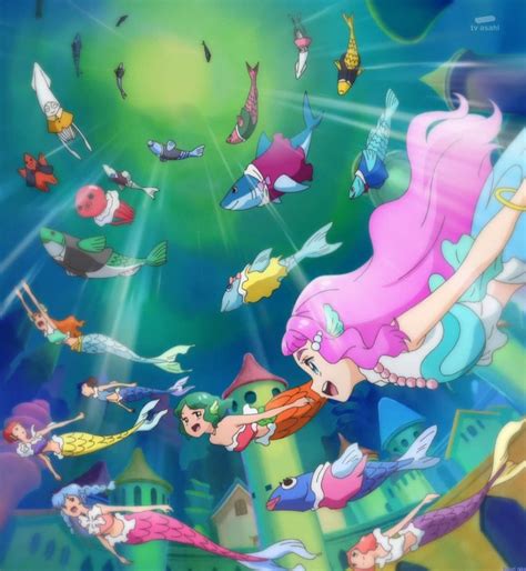 Tropical Rouge Precure Ep 2 Grand Ocean Pretty Cure Mermaid Anime