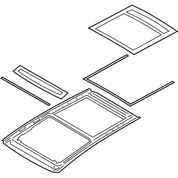 S Genuine Hyundai Frame Assy Panoramaroof