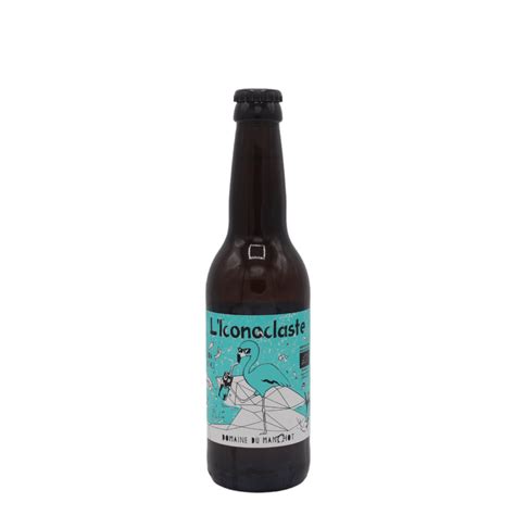 Bière blonde IPA 33 cl artisanale L Iconoclaste Cave Mathelin