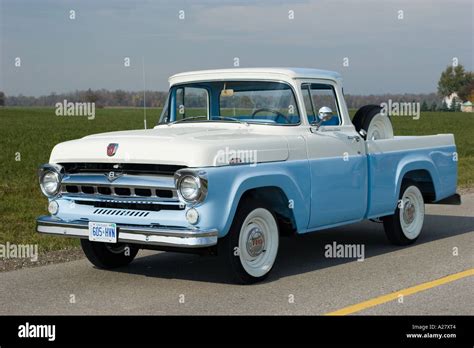 1957 Ford F 100 Pick Up Truck Stock Photo Alamy