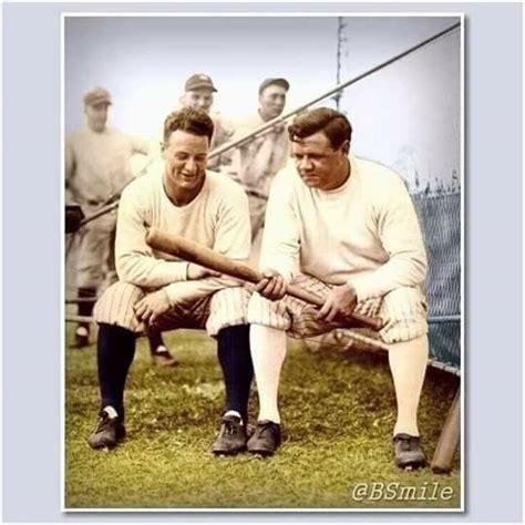 Lou Gherig And Babe Ruth Spring Training 1928