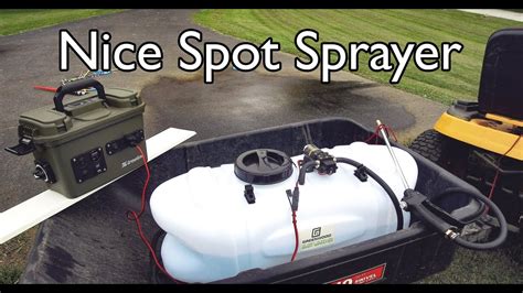 Harbor Freight Tools 15 Gallon Spot Sprayer Item 61263 Youtube