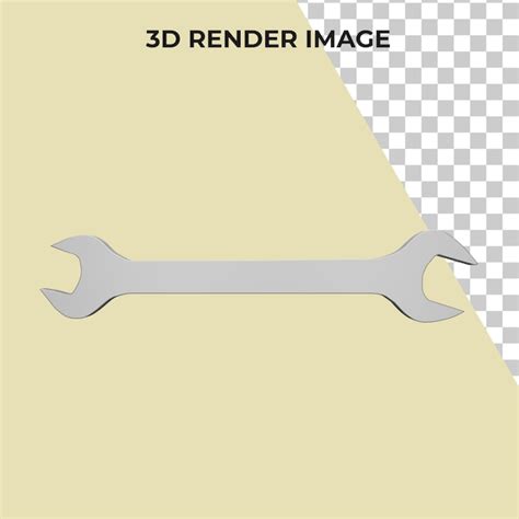 Premium Psd D Rendering Wrench Tool Premium Psd