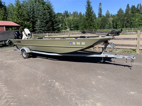 2010 Lowe Roughneck 1860 Jon Boat For Sale In Newberg Or Offerup