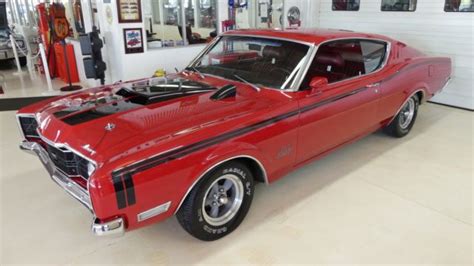 1969 Mercury Cyclone Cobra Jet 44855 Miles Red 2 Door Hardtop 428