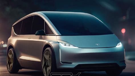 Tesla Model V Robovan Visualized Looks Stunning VIDEO Car Blog India