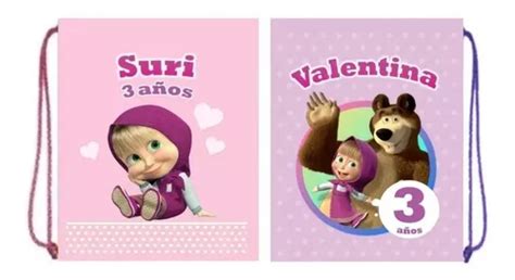 Busca Dulceros Personalizado Cumpleanos Dulceros Masha Y El Oso A La