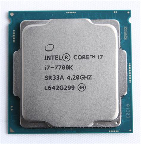 Seven Generations Intel I7 7700k Cpu 42ghz 91w 1151 Pin 14nm In Cpus From Computer And Office On