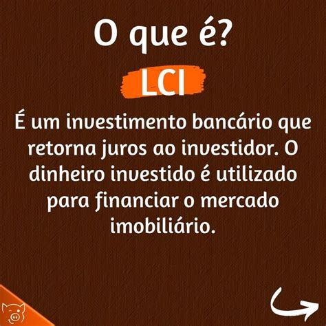 Lci Letra De Cr Dito Imobili Rio Os Bancos S O Os Emissores