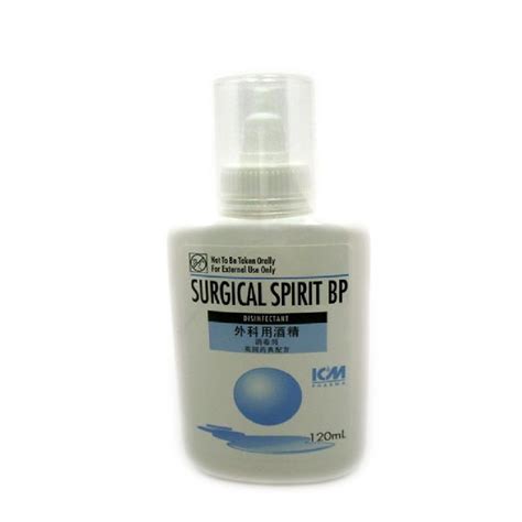 Icm Pharma Surgical Spirit Bp 120ml Watsons Singapore