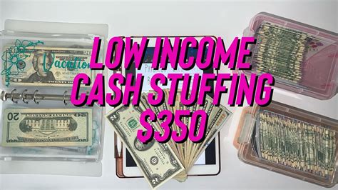 September Cash Stuffing Low Income YouTube