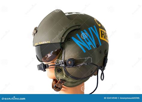 Pilot helmet editorial image. Image of aircraft, helmet - 53414940