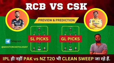 Rcb Vs Csk Dream11 Prediction Blr Vs Csk Dream11 Dream 11 Team Of Today Match Ipl 2023