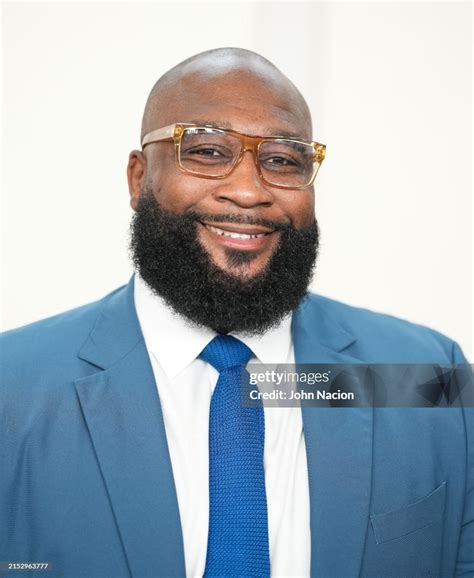 Marcus Spears Attends 2024 Disney Upfront At Javits Center On May 14