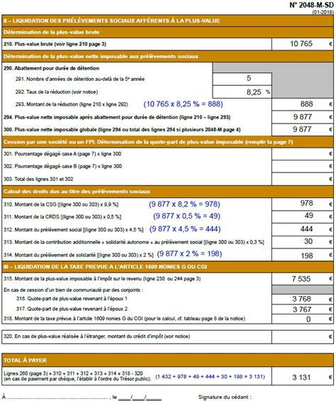 Comment Remplir Sa D Claration De Plus Values Imposition Plus Value