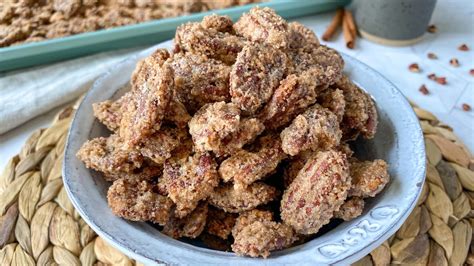 Easy Cinnamon Glazed Pecans Recipe